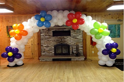 Balloon Flower Arch 2M by 2M